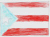 Flagge Puerto Ricos (Larissa, Vanessa, Jenny, Alyssa) 